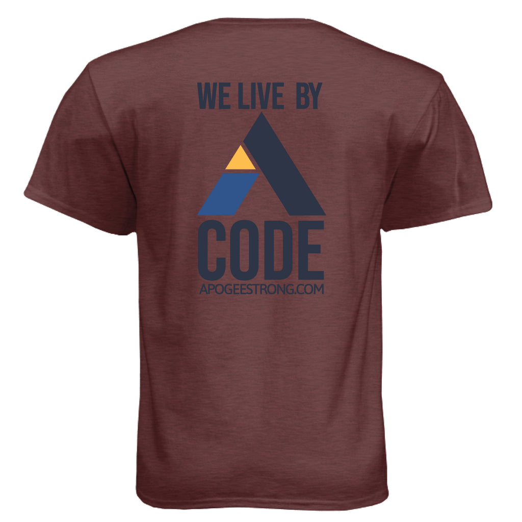 Heather Maroon - BACK